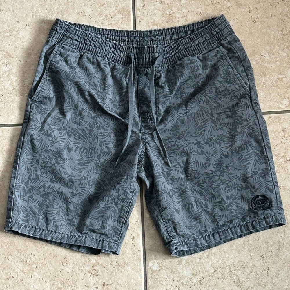 Men's Gray Vans Shorts, Size Small